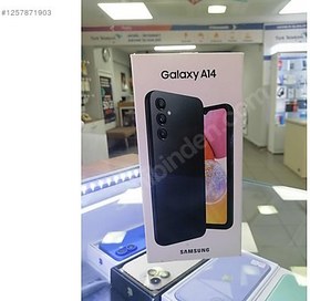 Resim Samsung A14 İkinci El TR | 128 GB | Siyah 