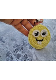 Resim El Yapımı Emoji Li Anahtarlık 