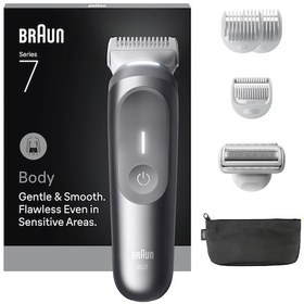 Resim Braun Vücut Tıraş Makinesi Series 7, +6 Aksesuar, Kompakt, Smartlight, Bg7550 90 Dak 