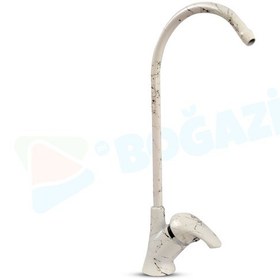 Resim Su Arıtma Cihazı İbrik Beyaz Porselen Arıtma Musluğu 