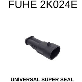 Resim Üniversal Süper Seal - 2 Pinli Dişi Soket Kablolu 