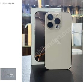 Resim Apple iPhone 16 Pro İkinci El YD | 128 GB | Çöl Titanyum 