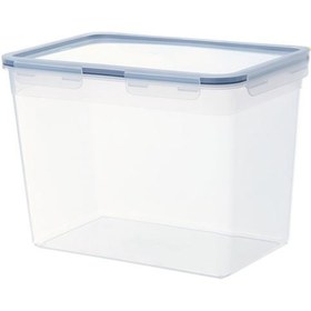 Resim IKEA Vakumlu 10.6 Litre Kapaklı Saklama Kabı Ikea Meridyendukkan Plastik-Kapaklı-Dikdörtgen Saklama Kabı 
