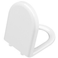 Resim Vitra Zentrum Round 121-003-909 Universal Üstten Sıkmalı Yavaş Kapanır Beyaz Klozet Kapağı 