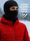 Resim GlowNestshop Yeni Sezon Rüzgar Geçirmez Termal Kumaş Kar Maskesi 