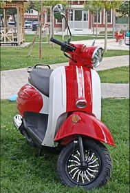 Resim Mondial 50 Turısmo Motorsiklet Kırmızı 