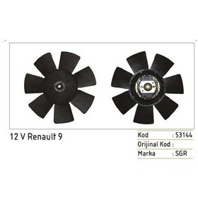 Resim Kalorifer Motoru 12V R9 Pervaneli 