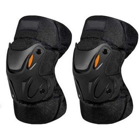 Resim Pazly Suofeng Motosiklet Dirseklikleri - Gece Görünürlüklü, Çok Ayarlanabilir, 2'li Paket 