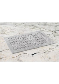 Resim Cotton Box Pamuklu Paspas Pattern Açık Gri 60x100 Açık Gri 