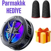 Resim RabbitTech Mıknatıslı Tüm Cihazlara Uyumlu Manyetik Cep Telefon Soğutma Fanı Radyatör Soğutucu 