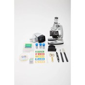 Resim -50x-100x-200x-400x-600-1200x Çocuklariçin Eğitici Projektörlü Mikroskop Seti 
