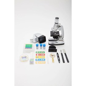 Resim -50x-100x-200x-400x-600-1200x Çocuklariçin Eğitici Projektörlü Mikroskop Seti 