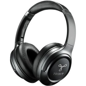 Resim Tribit Xfree Go S 30 Saat Çalma Süresi Çift Mod Xbass Ses 5.3 Bluetooth Kulak Üstü Kulaklık Siyah 