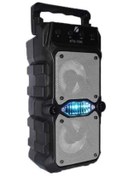 Resim Techno Stock Büyük Boy Bluetooth Hoparlör Çoklu Bağlantı Çift Çıkışlı Taşınabilir Kesintisiz 