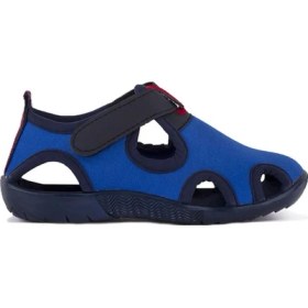 Resim Slazenger UNNI Erkek Çocuk Cırt Cırtlı Saks Mavi Sandalet 