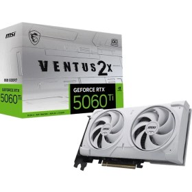 Resim Msı VGA Geforce Rtx 5060 Tı 8g Ventus 2x Oc Whıte Plus RTX5060TI 8gb Gddr7 128B DX12 Pcıe 5.0 X16 (3xdp 1xhdmı) 