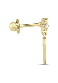 Resim Melek Kanadı Sallantı Helix Piercing As111pc Altınsepeti Sarı 