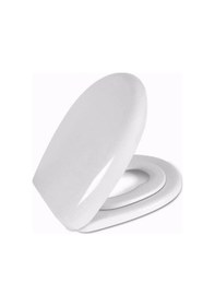 Resim Nkp Universal Yavaş Kapanan Çocuk Adaptörlü Klozet Kapağı Beyaz 