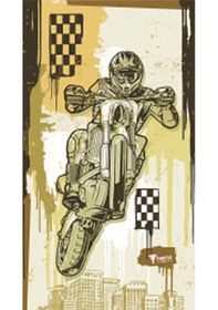 Resim Bandana Motocross Siyah 