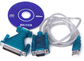 Resim Usb to Rs232(Serial) LPT(Db25) Soketli Kablo 