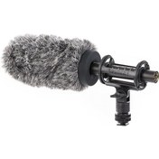 Resim Sr-Tm1 Supercardioid Broadcast Xlr Shotgun Condenser Microphone + Tm-Ws1 Windscreen Kit 