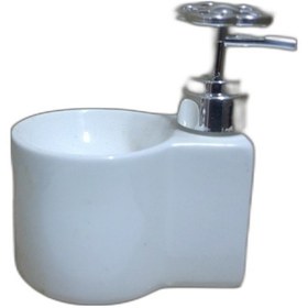 Resim sıvı sabunluk seramik perotti 