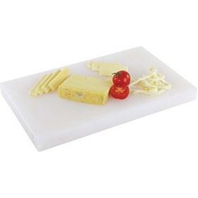 Resim Polietilen Kesme Tahtası Beyaz 20 30 1 Kalınlık Kasap Şarküteri L 