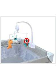 Resim Holmer Kurmalı Müzikli Dönence Oyun Parkı/ Park Yatak/ Beşik Dönencesi 