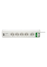 Resim Apc By Schneider Electric PM5U-GR 5'li Akım Korumalı Priz Beyaz 