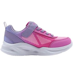 Resim Skechers Sola Glow Kız Çocuk Mor Günlük Ayakkabı 