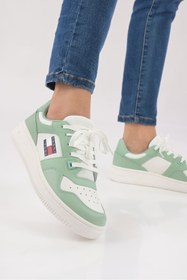 Resim Tommy Hilfiger tjw basket deri snakers 