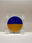 Resim OSCAR OTOMATİV UKRANYA BAYRAKLI CAM ÖNÜ LED TABELA 24 VOLT 