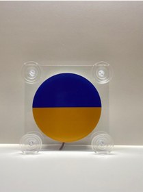 Resim OSCAR OTOMATİV UKRANYA BAYRAKLI CAM ÖNÜ LED TABELA 24 VOLT 