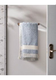 Resim Madame Coco Brest %100 Pamuk Yüz Havlusu - Mavi - 50x80 Cm 8684427208892 Mavi 