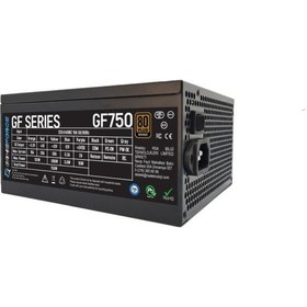 Resim Gameforce GF750 750W 80+ Bronze Güç Kaynağı 
