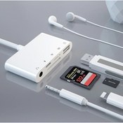 Resim SSMobil 5in1 Iphone-ipad Lightning To Audio Usb Kamera Okuyucu 