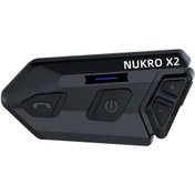 Resim Nukrotech Nukro X2 Bluetooth İnterkom Seti Siyah 