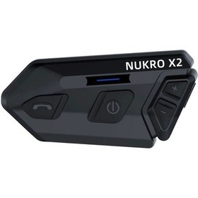 Resim Nukrotech Nukro X2 Bluetooth İnterkom Seti Siyah 