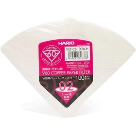 Resim Hario V60-02 Kahve Filtresi Kağıdı 100 Adet 