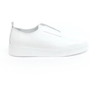 Resim Derinet Hakiki Deri Lastik Bağcıklı Erkek Sneaker 