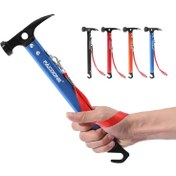 Resim 1pc Alüminyum Alaşım Çok Fonksiyonlu Çekiç, Cep Çok Araçları ve Kancası ile Outdoor Hayatta Kalma Aracı, Can Kurtaran Kamp Ekipmanı 