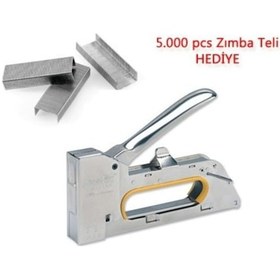 Resim 3 Fonksiyonlu Mekanik Professionel Büyük Zımba Tabancası zımba+te 