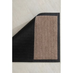 Resim Karmat Nem Alıcı Toz Alıcı Paspas, Nem Alıcı Kapı Önü Paspas, Bej Kapı Önü Paspası 
