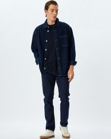 Resim Koton Slim Fit Kot Pantolon - Brad Jean Koyu İndigo 5wam40112ıd İndigo 