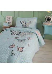 Resim Clasy Ranforce Yatak Örtüsü Tek Kişilik Daisy Love V1 Mint 