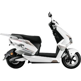 Resim Arora Zr7 Elektrikli Motosiklet Grafen Akülü Beyaz Renk 