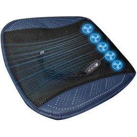 Resim Ulzyvf 5 Fanlı Klimatik Araç Koltuğu Soğutucu - 3 Hız Ayarlı Usb Ventilli Koltuk Pedi 