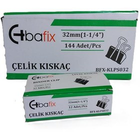 Resim Bafix Kıskaç (Klips) Çelik 32 MM Bfx-Klps032 