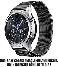 Resim Microsonic Samsung Galaxy Watch 5 40mm Milanese Loop Kordon Siyah 