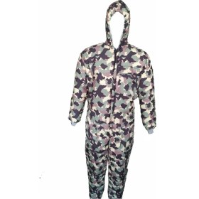 Resim Zey Camping Balıkçı Motorcu Kamp Avcı ve Kar Tulumu Askeri Kamuflaj 